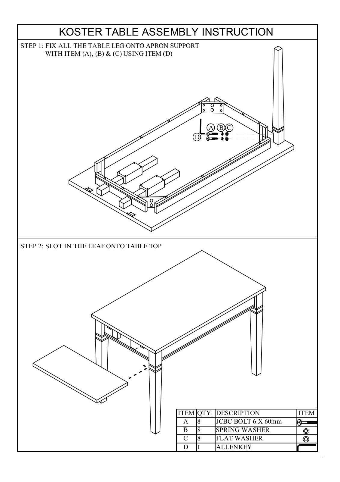 Talgo Koster User Manual - ManualMachine.com