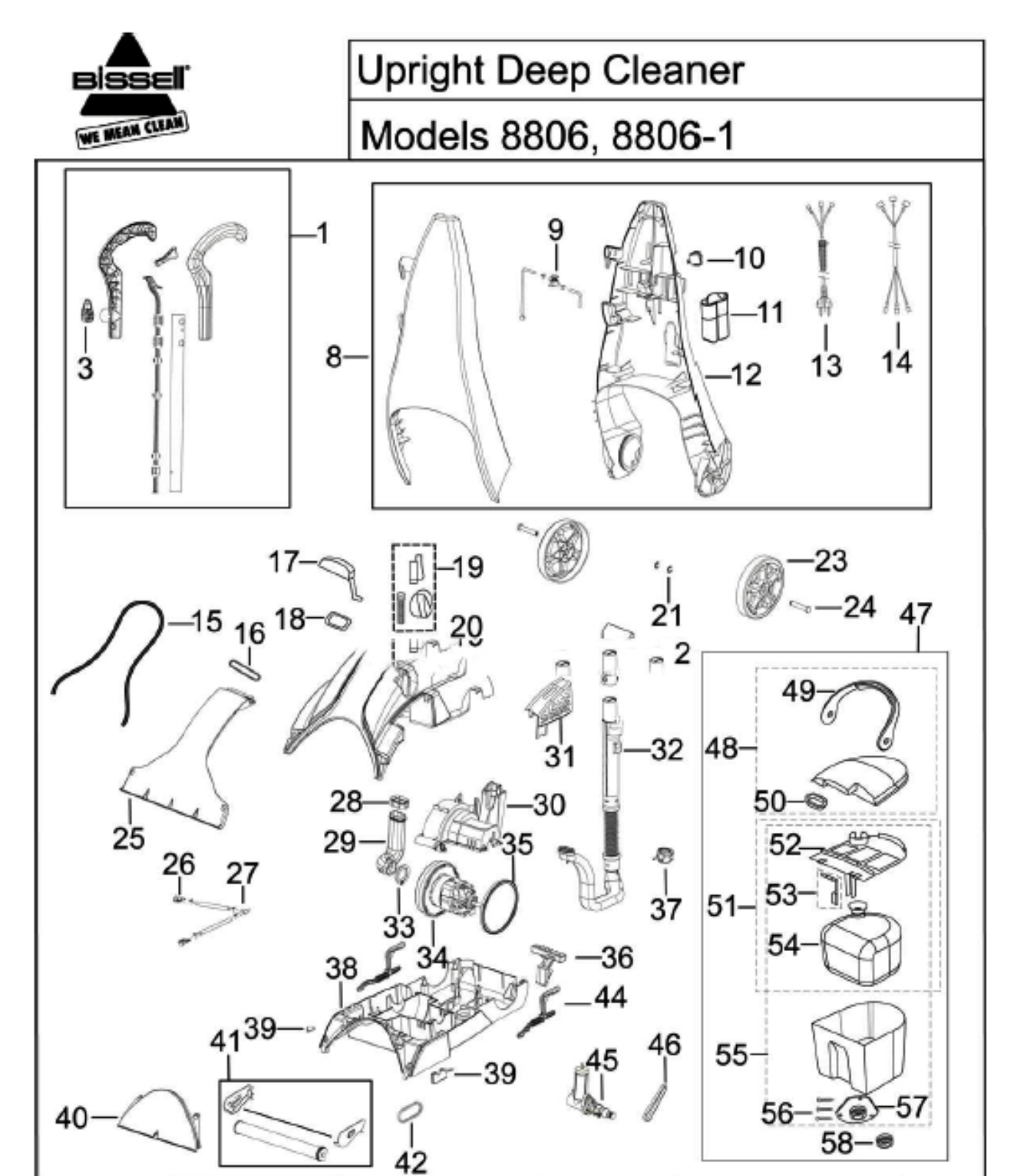 Bissell 8806-1 Owner's Manual