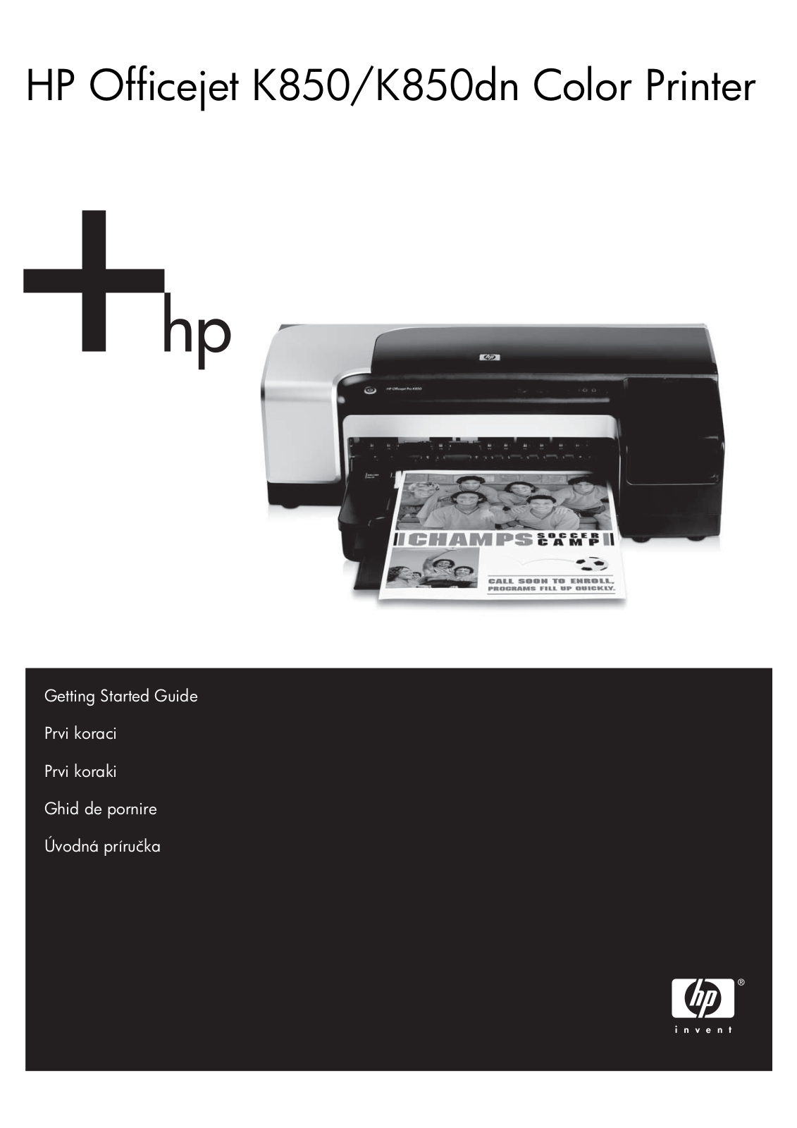 HP OFFICEJET PRO K850, OFFICEJET PRO K850DN User Manual