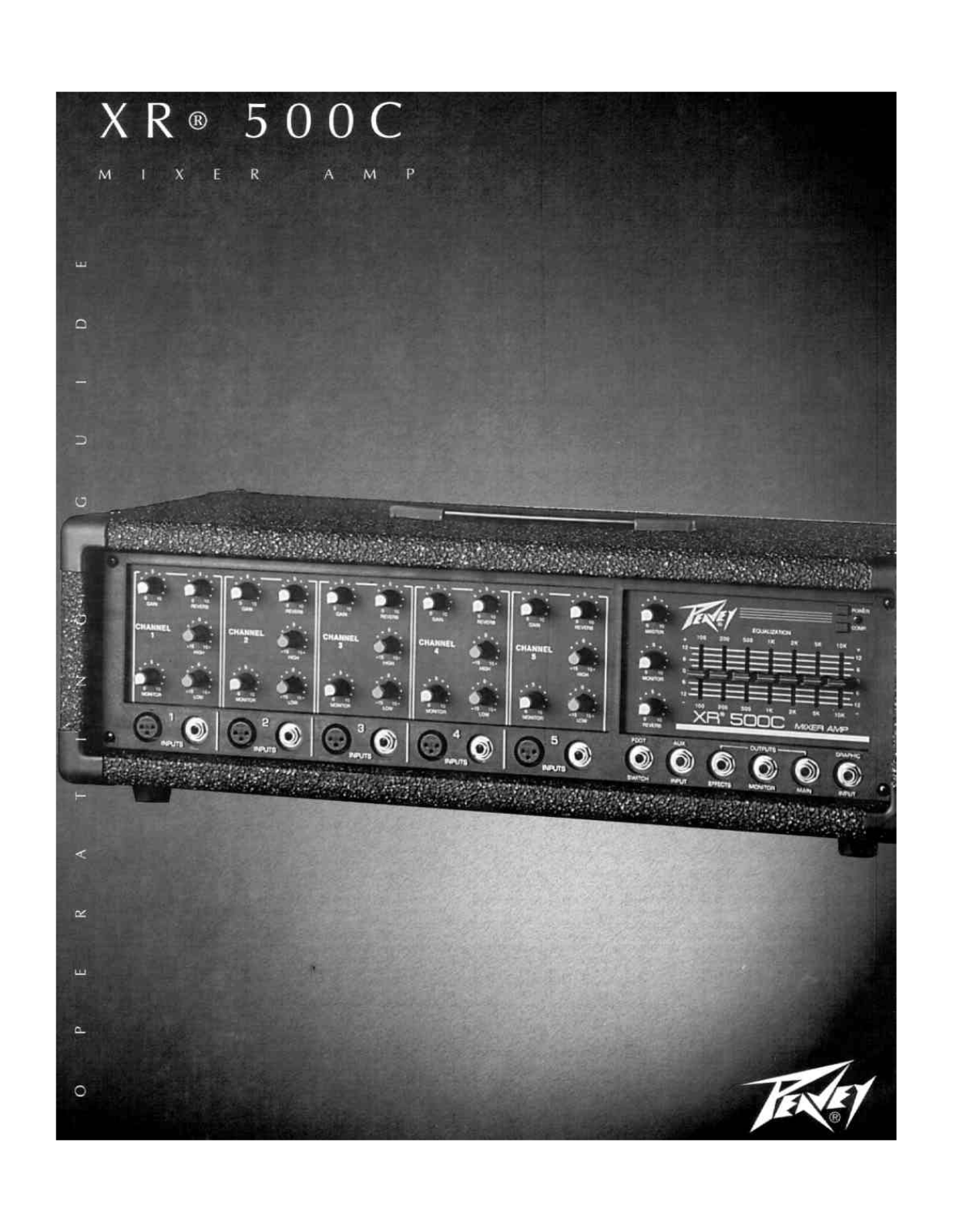 Peavey XR 500C User Manual