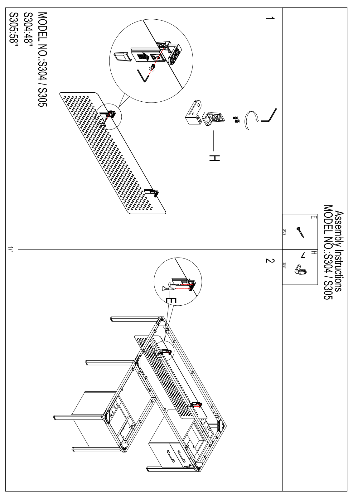 Boss S305, S304 Assembly Guide