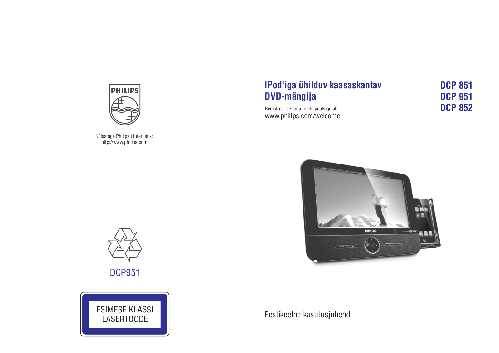 PHILIPS DCP951 User Manual