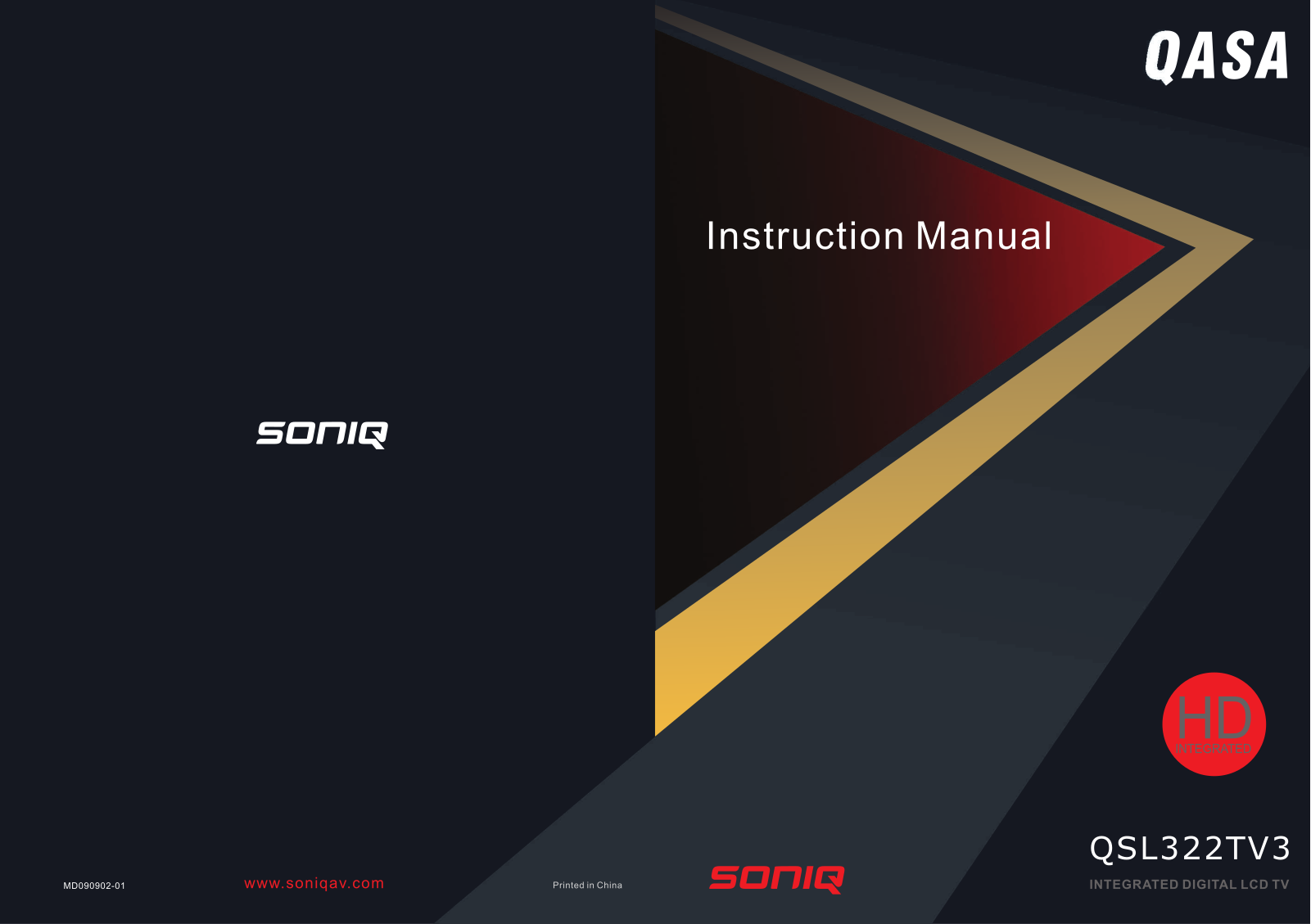 SONIQ QSL322TV3 User Manual