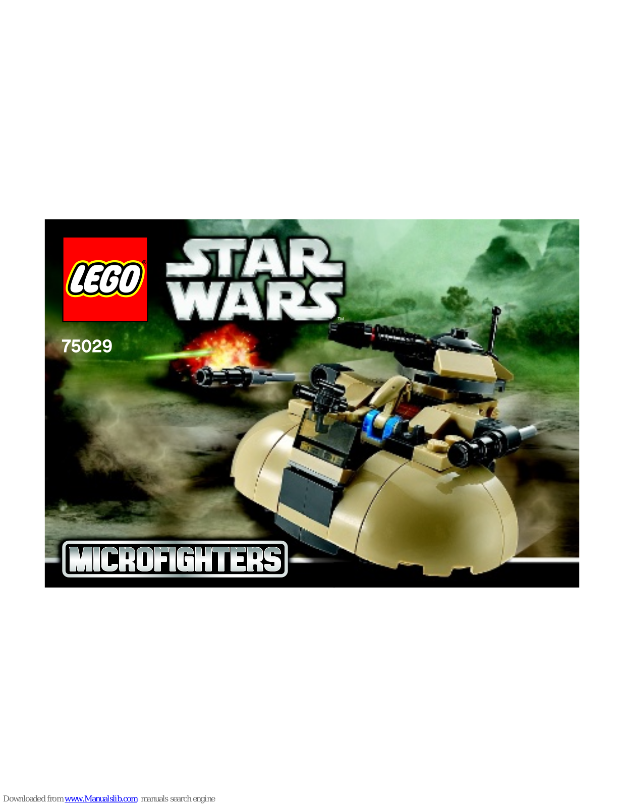 LEGO Star Wars, Star wars 75028, Star wars 75029 Instructions Manual