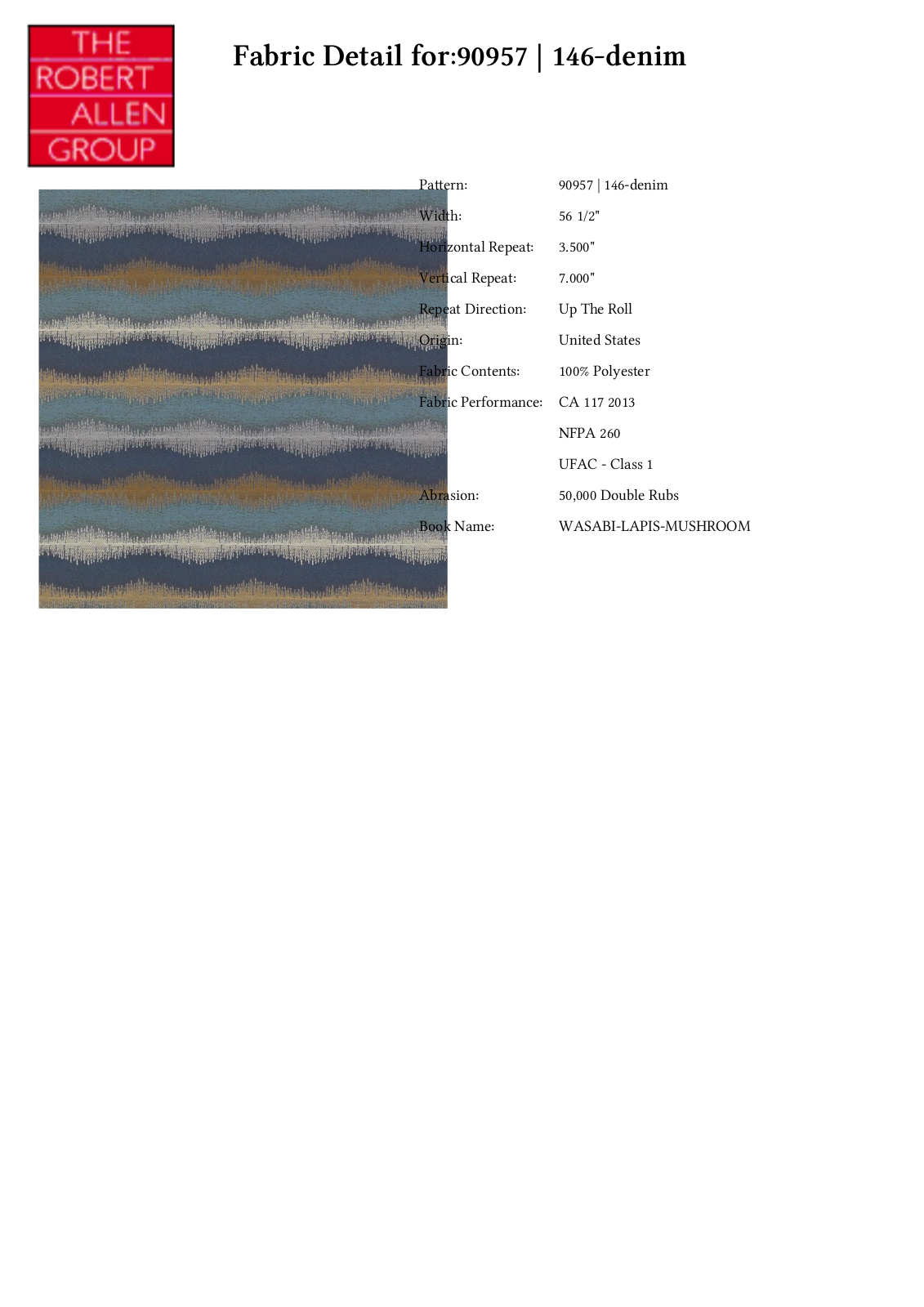 Duralee CRAL4476 Specifications - ManualMachine.com