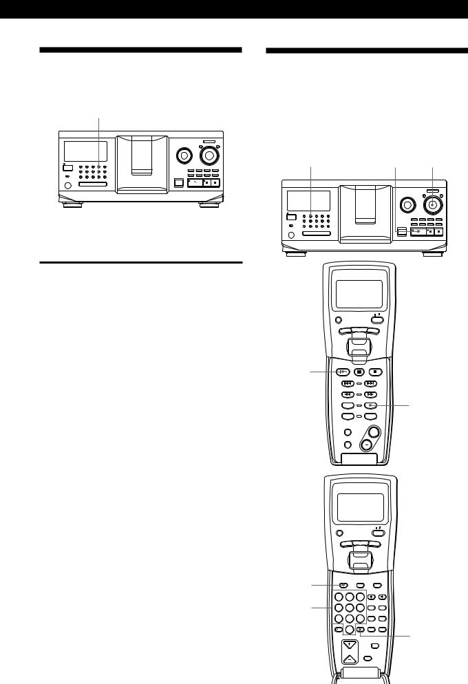 Sony CDP CX555ES User Manual
