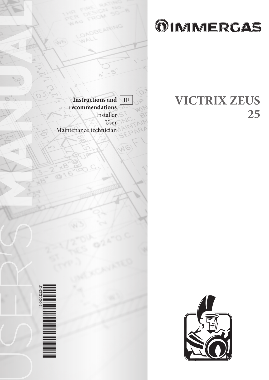 Immergas Victrix Zeus 25 User Manual