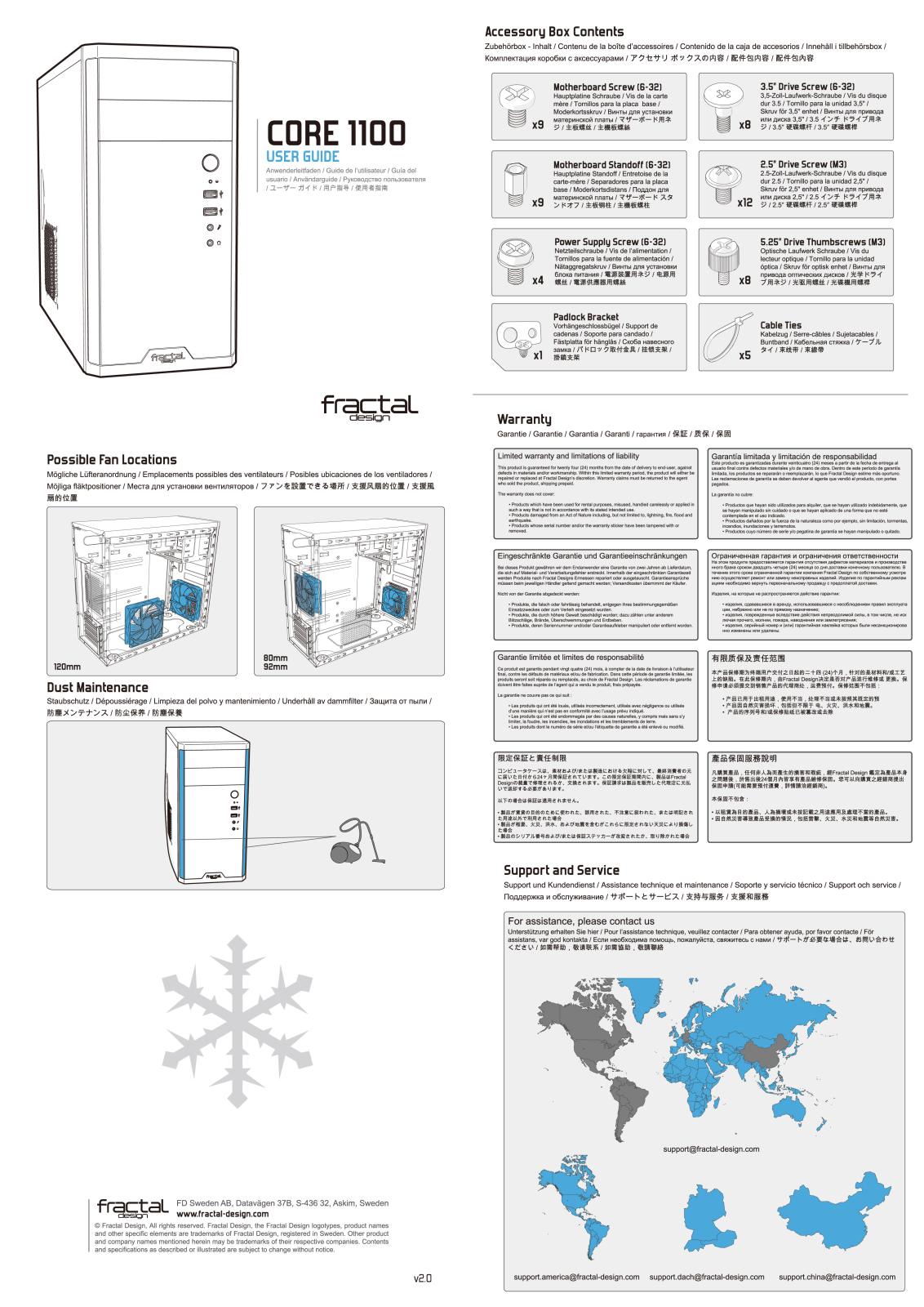 Fractal 1100 User Manual