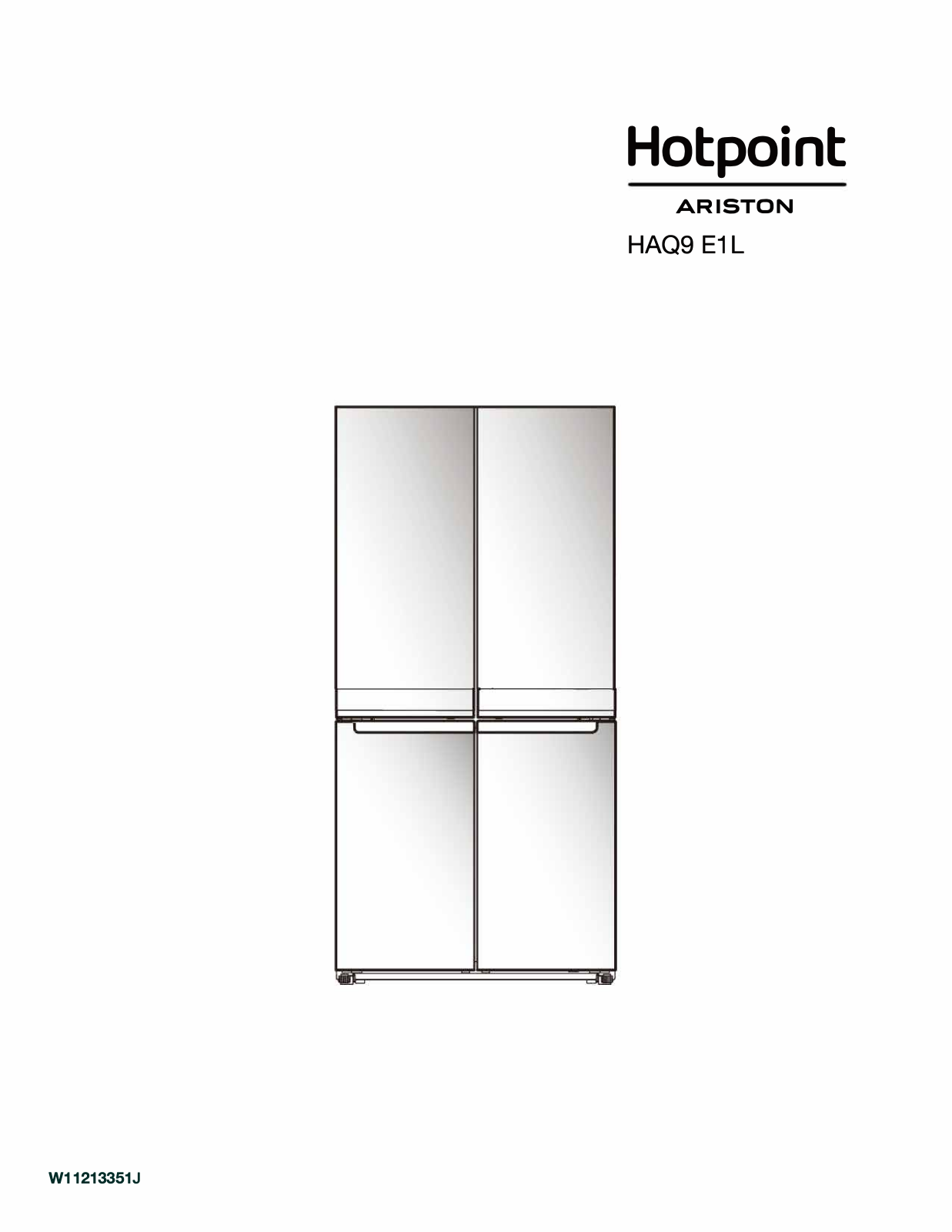 HOTPOINT/ARISTON HAQ9 E1L User Manual