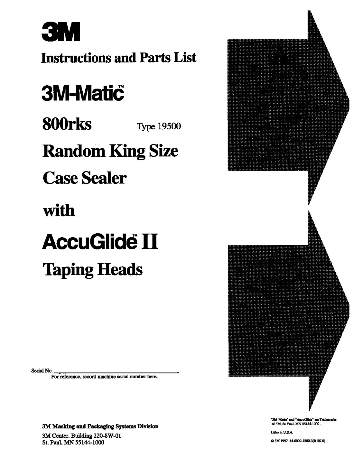 3M 800rks User Manual