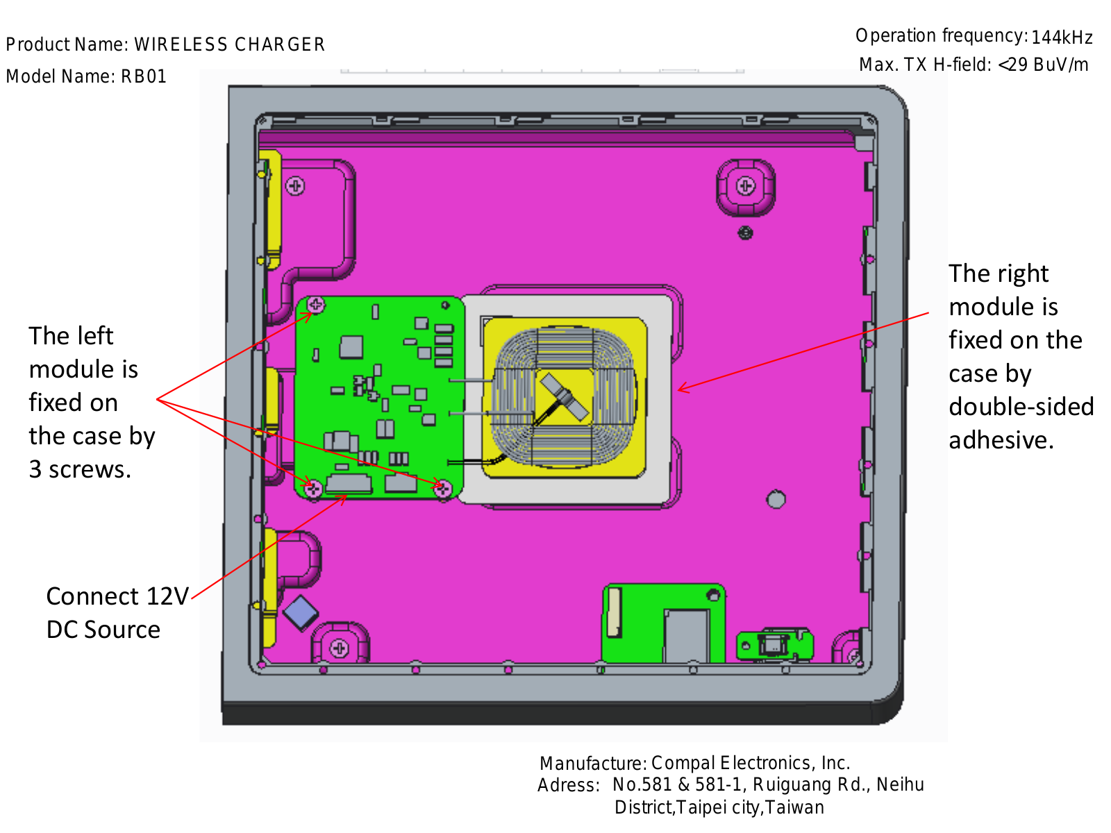 Compal Electronics RB01 Users manual