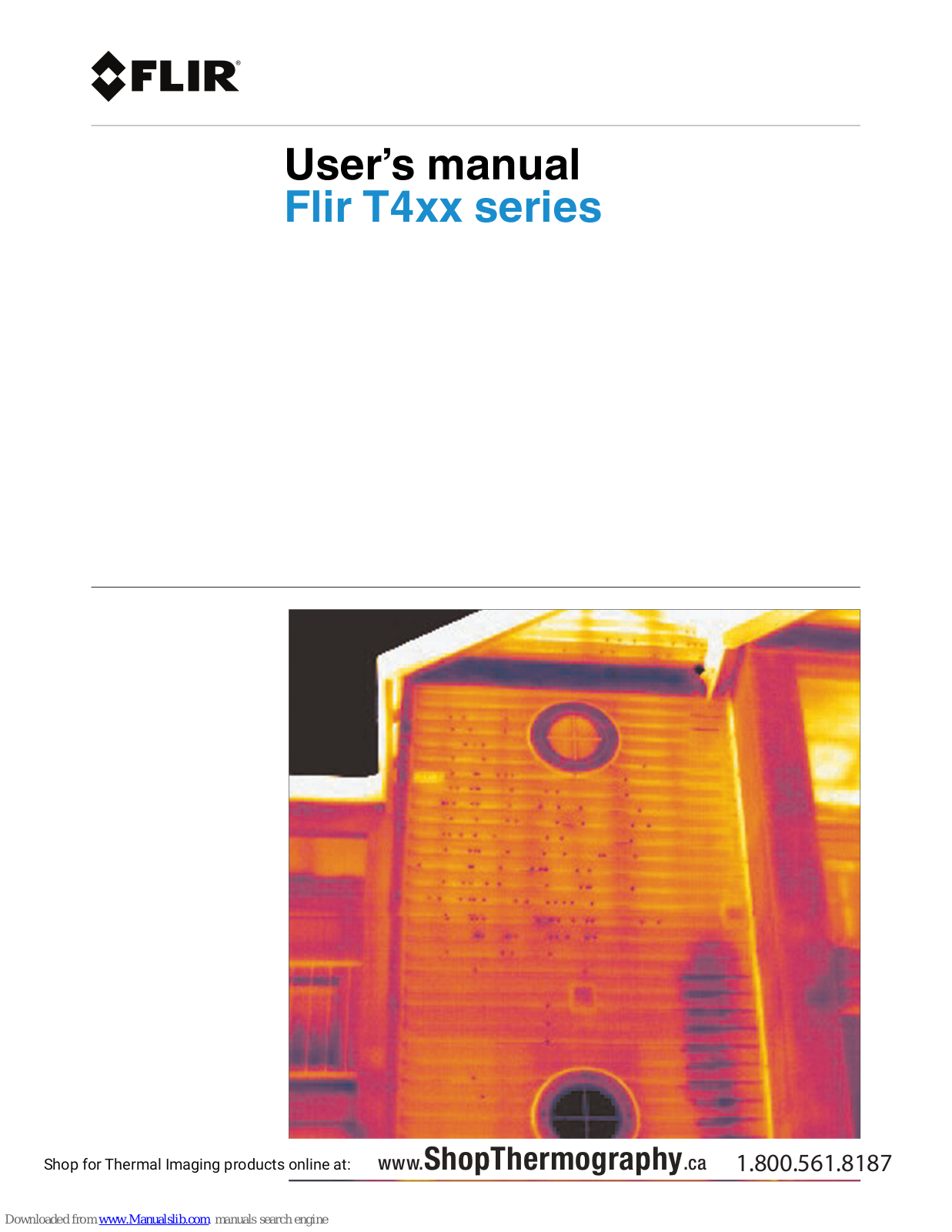 FLIR T4xx series User Manual