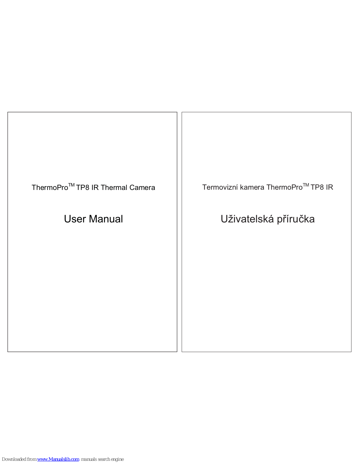 ThermoPro TP8 User Manual