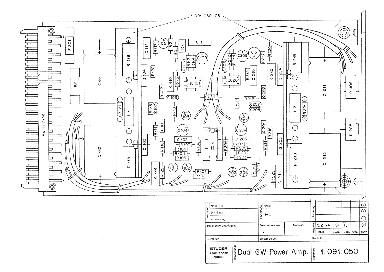 Studer 189-Quadro Service Manual