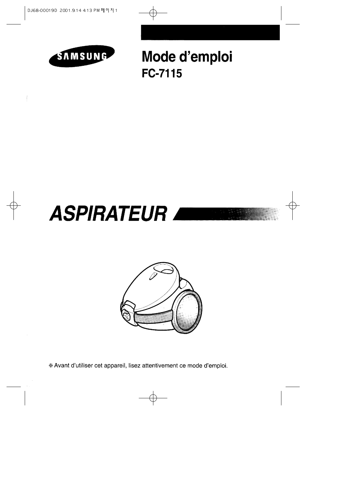 Samsung FC-7115 User Manual