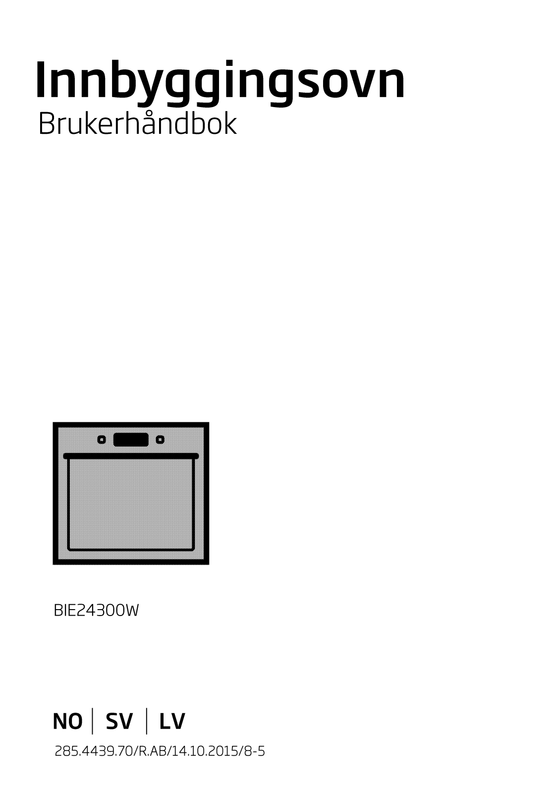 Beko BIE 24300 W User Manual