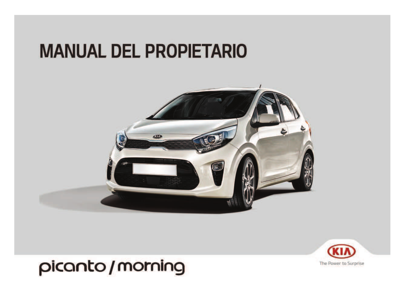 Kia Picanto 2018 Owner's Manual