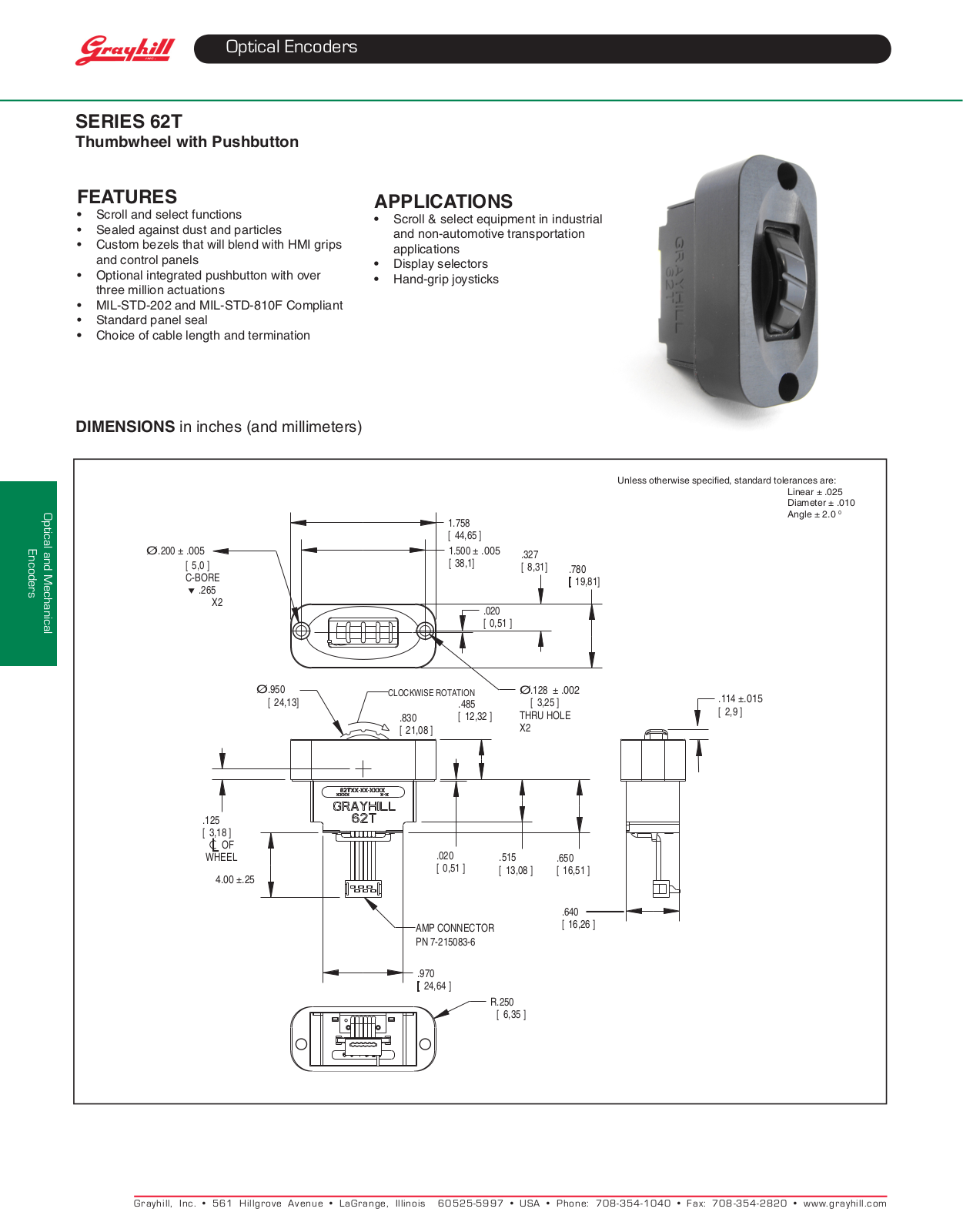 Grayhill 62T User Manual - ManualMachine.com