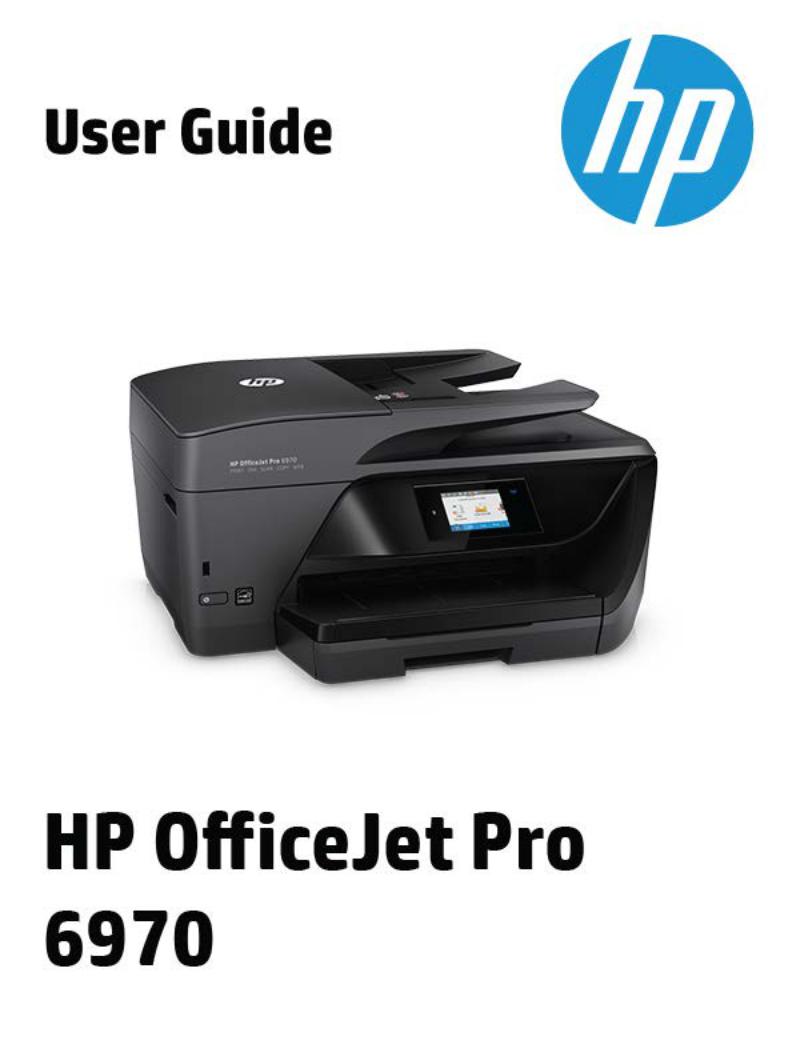 HP Officejet Pro 6970 User Guide