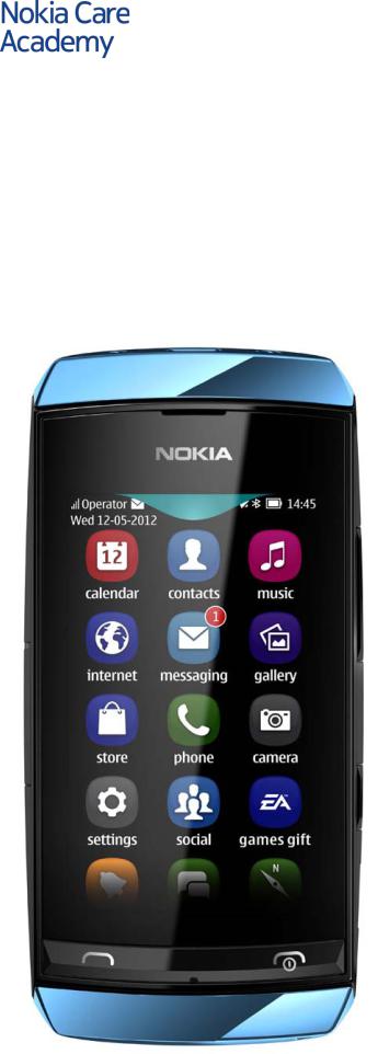 Nokia Asha 305, Asha 306, 3RM-766, RM767, RM768 Service Manual