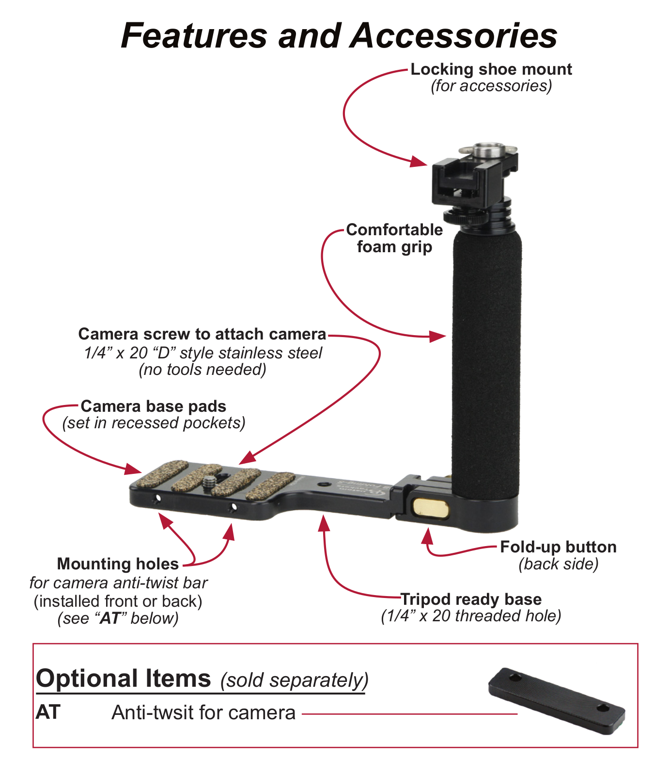 Custom Brackets CB Folding-SB User Manual