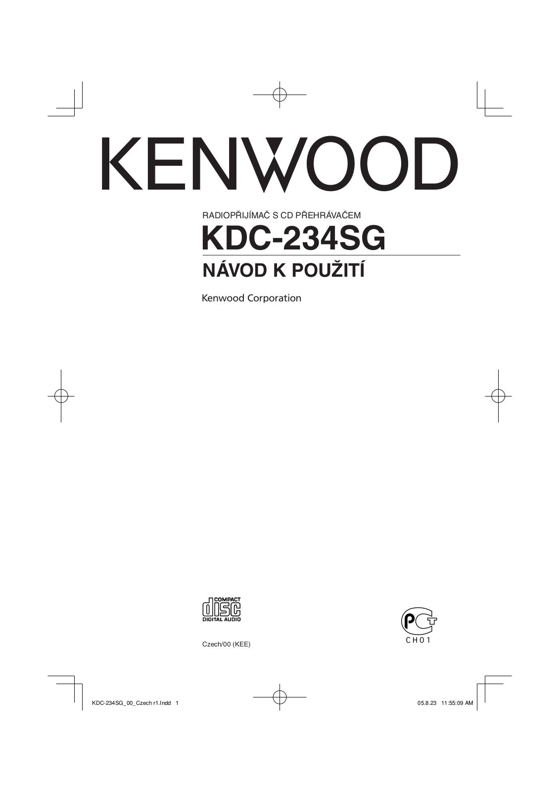 Kenwood KDC-234SG User Manual