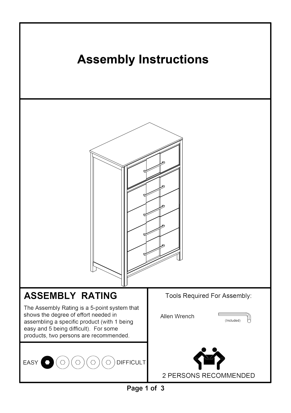 Wade Logan LDER7967 Installation & Assembly - ManualMachine.com