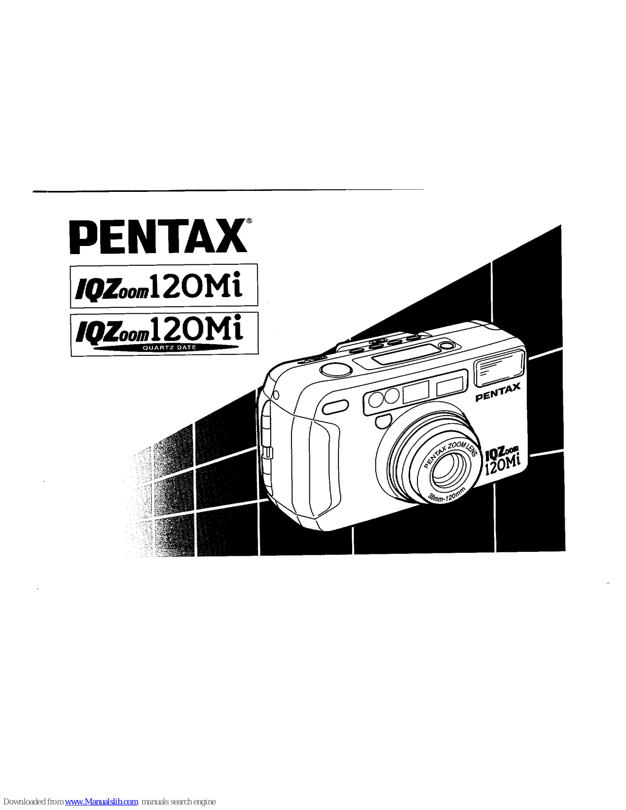 Pentax IQZoom 120MI Quartz Date User Manual