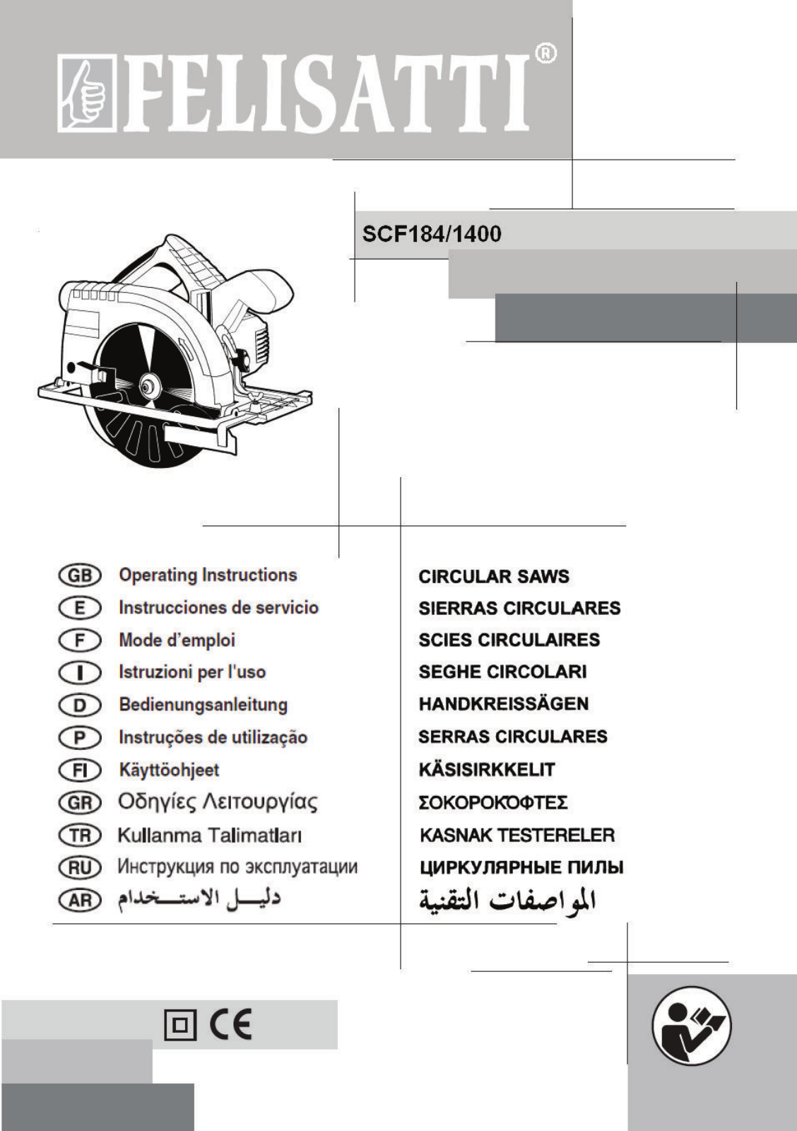 Felisatti SCF184/1400 User manual