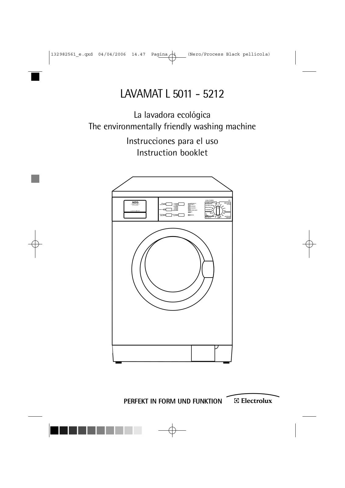 AEG L5212 User Manual