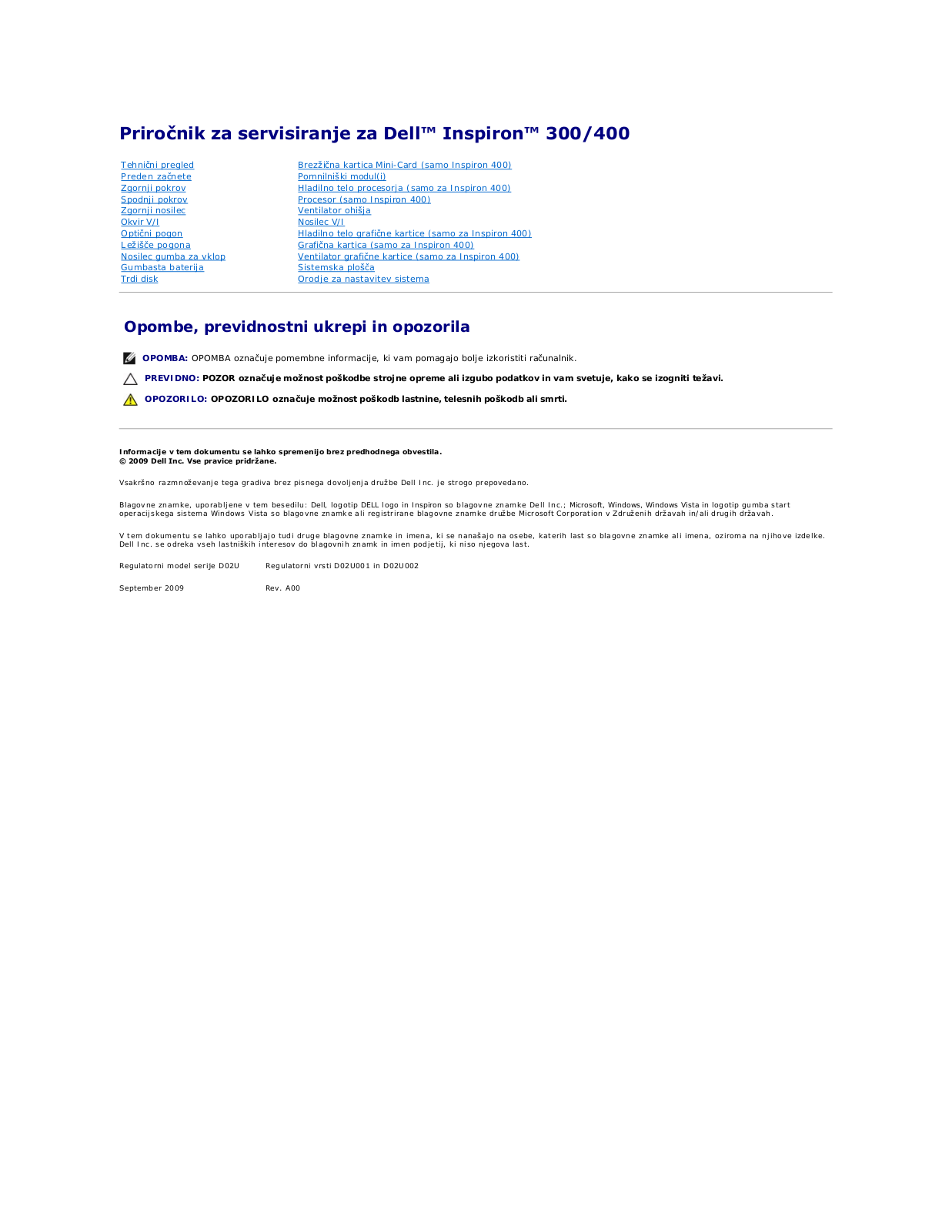 Dell Inspiron Zino HD Service Manual