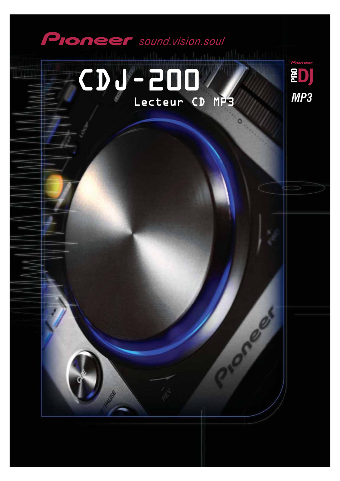 Pioneer CDJ-200 BROCHURE