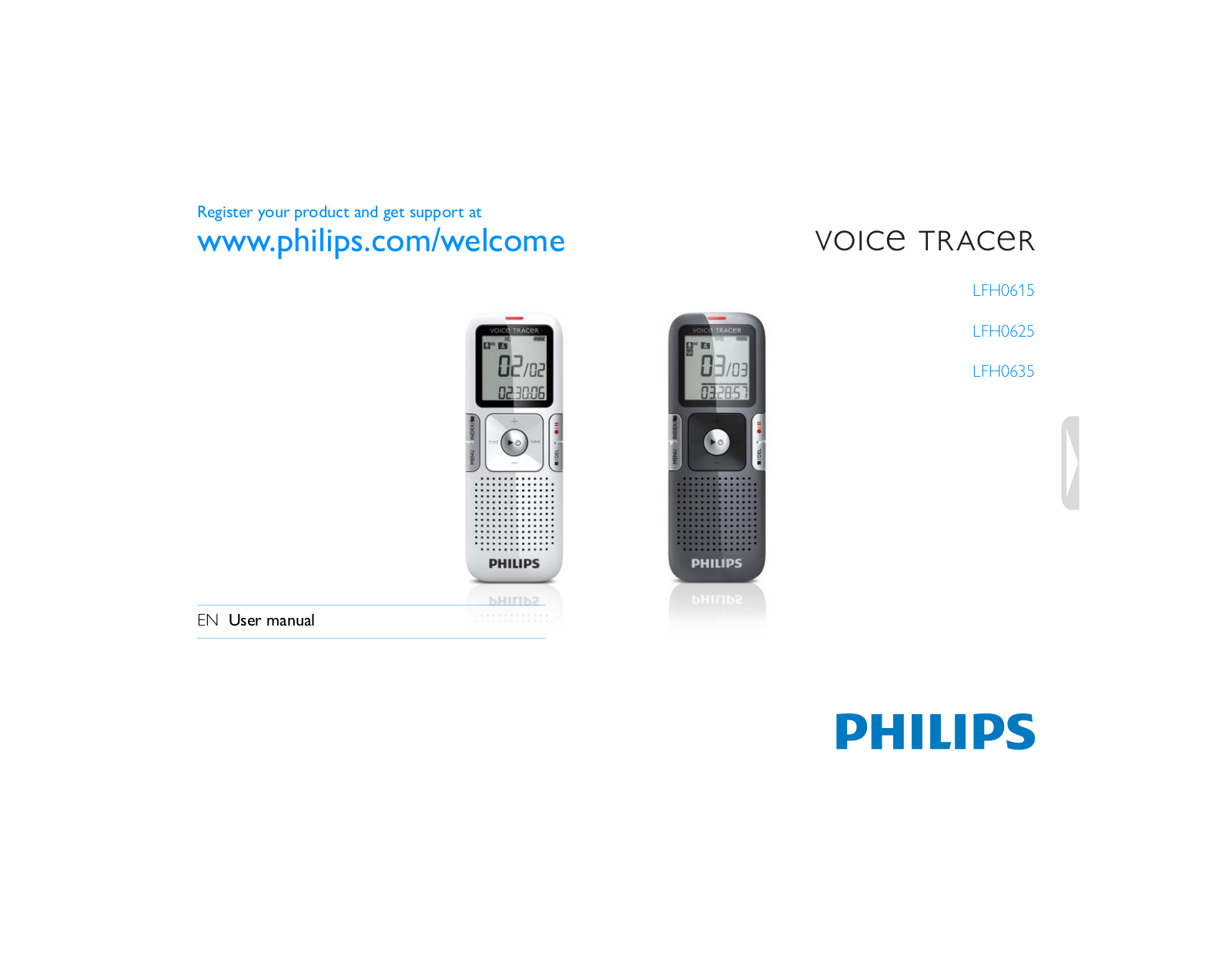 Philips LFH0635, LFH0625, LFH0615 User Manual