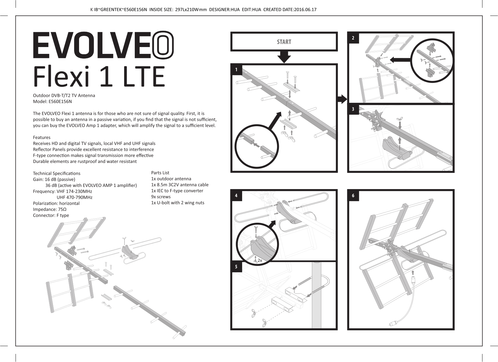 Evolveo E560E156N User Manual