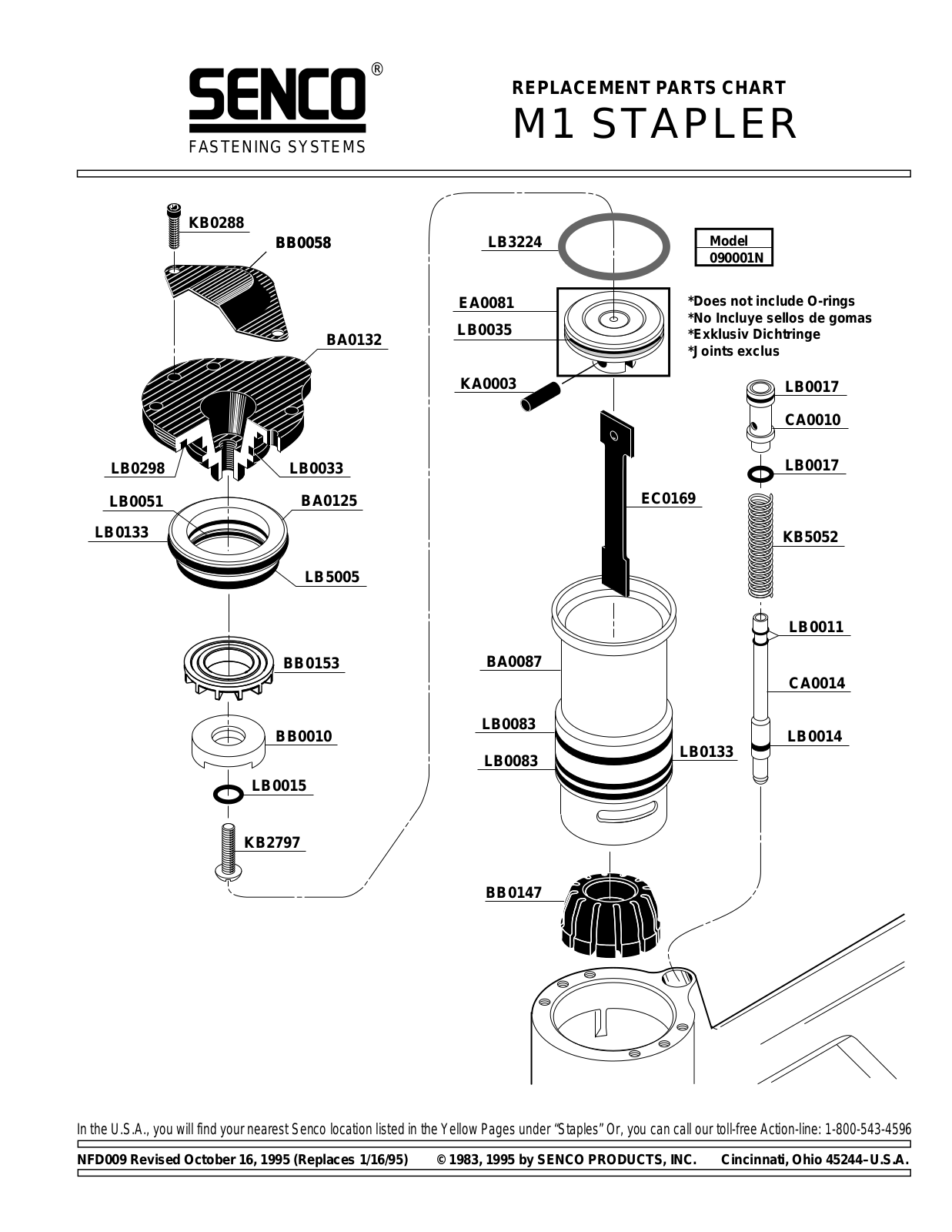 Senco M1 User Manual