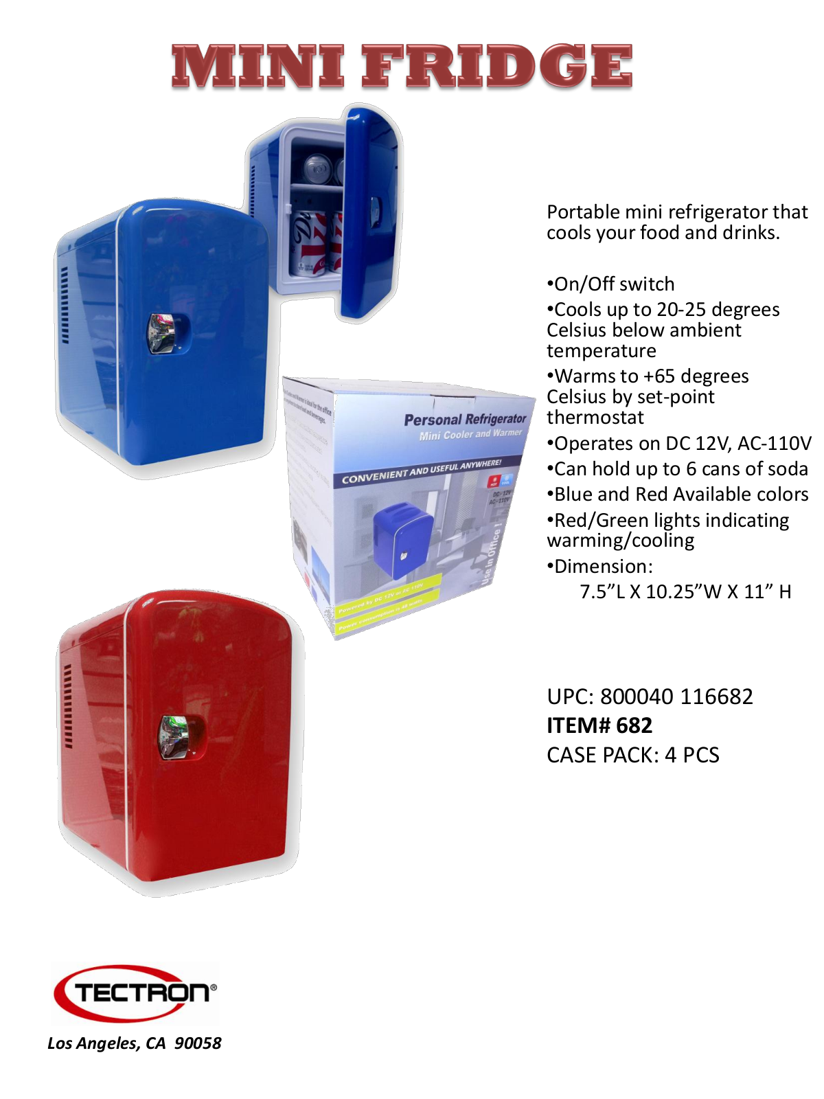 Tectron TCRN1019 Dimension - ManualMachine.com