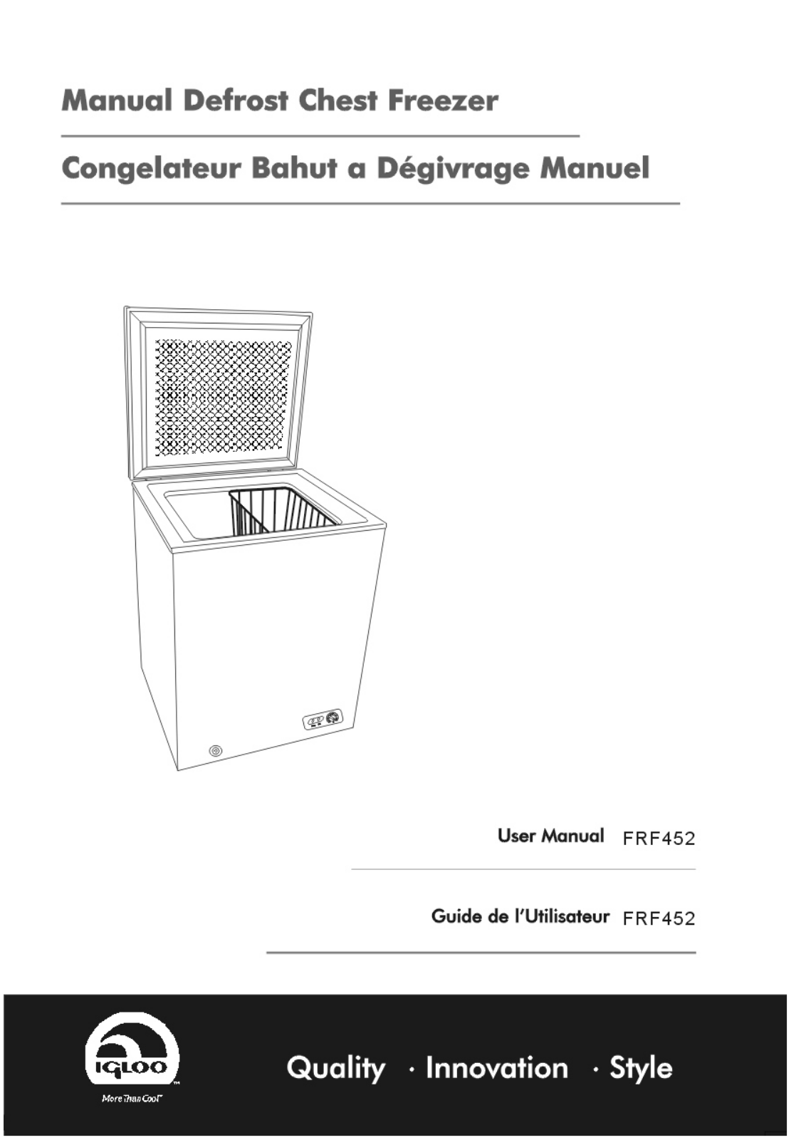 CURTIS FRF452 User Manual