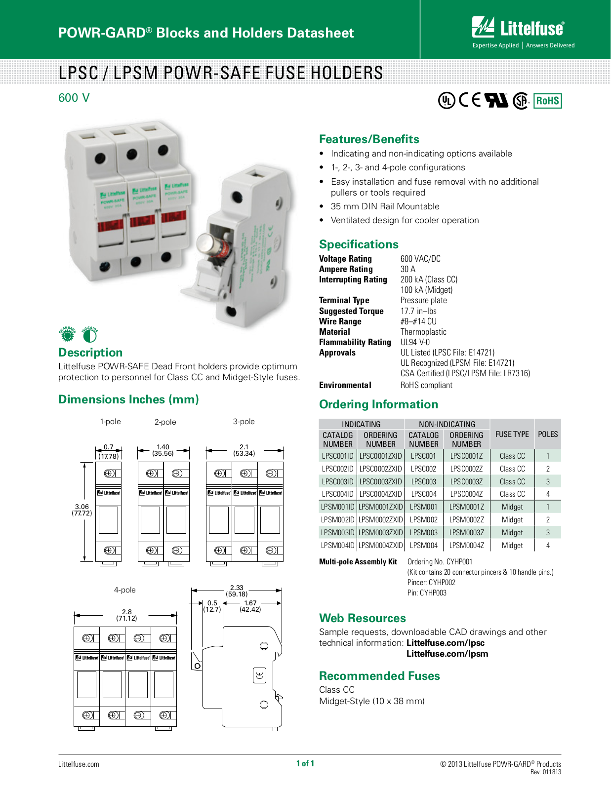 Littelfuse LPSM User Manual