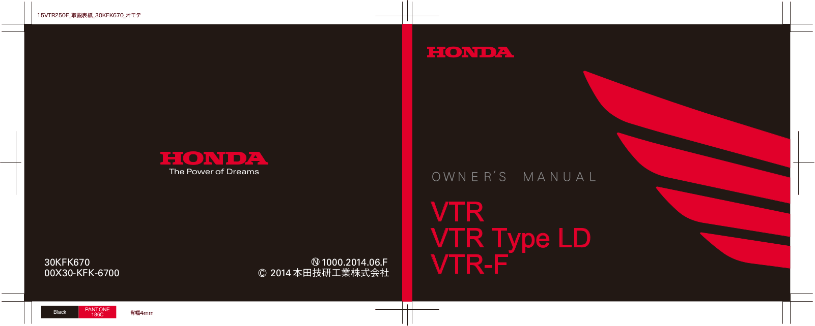 Honda VTR250 (2015) User guide - ManualMachine.com