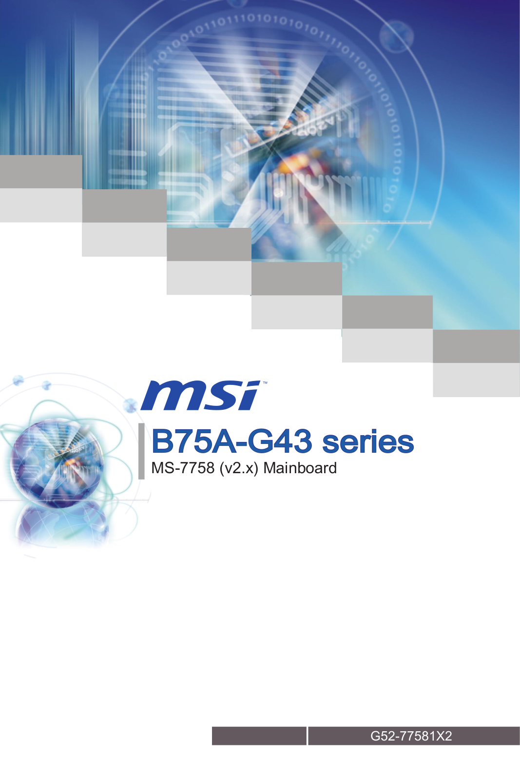 MSI B75A-G43 User Manual