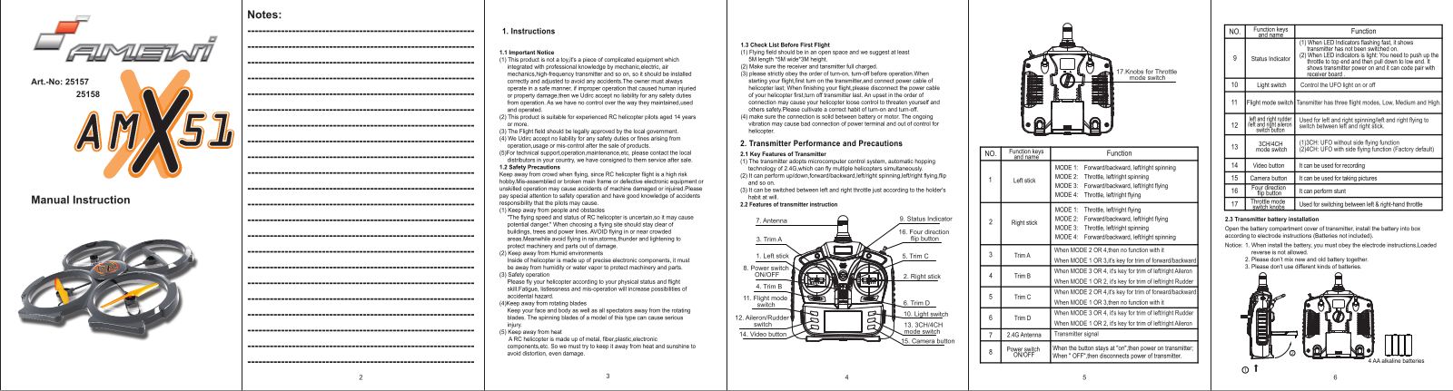 Amewi 25157 User guide - ManualMachine.com