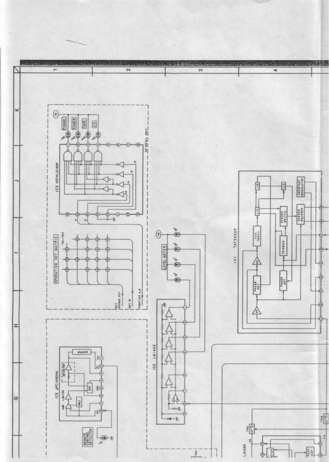 Akai A510 Schematic