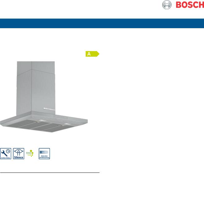 Bosch DWB67LM50 User Manual