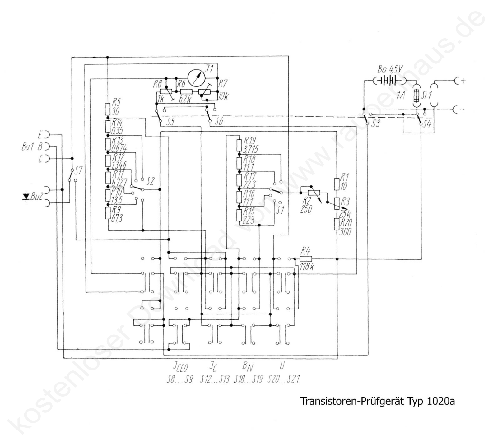 Inne 1020a Schematic