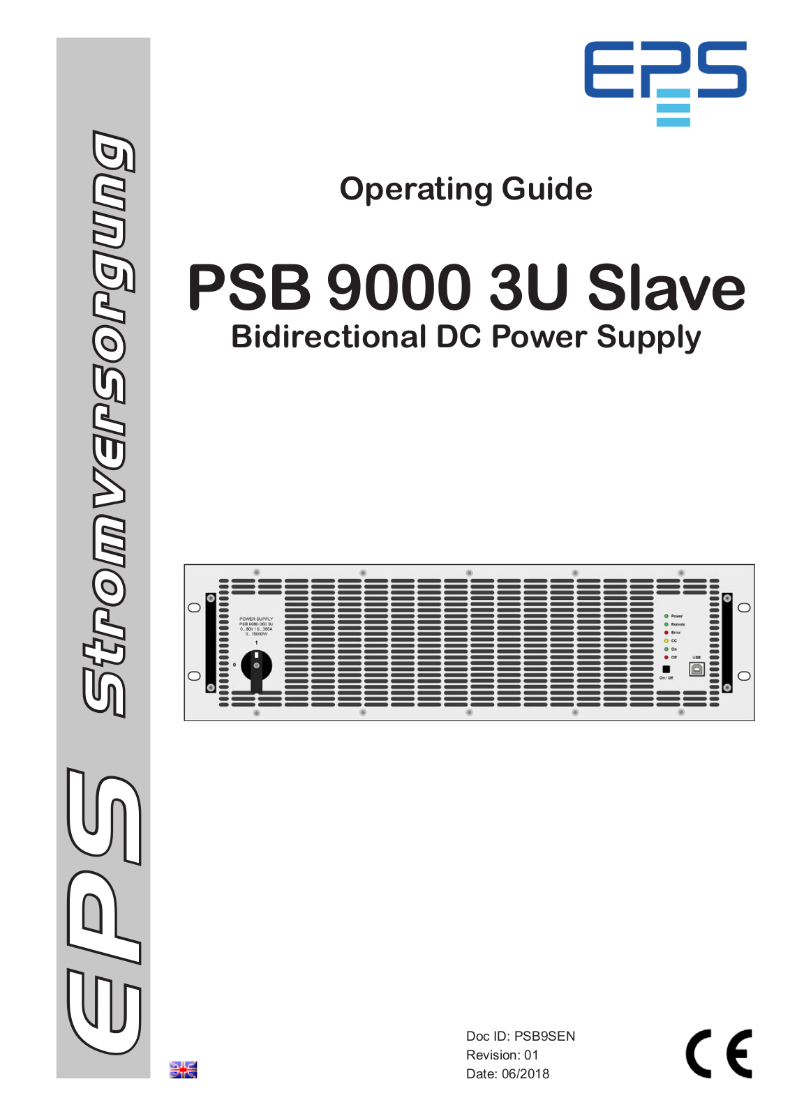 EPS PSB 9500-90 3U Slave, PSB 9000 3U Slave, PSB 9200-210 3U Slave, PSB 9060-360 3U Slave, PSB 9080-360 3U Slave Operating Manual - ManualMachine.com