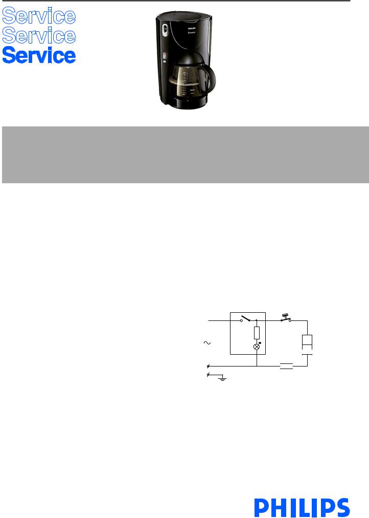 Philips HD762422 Service Manual