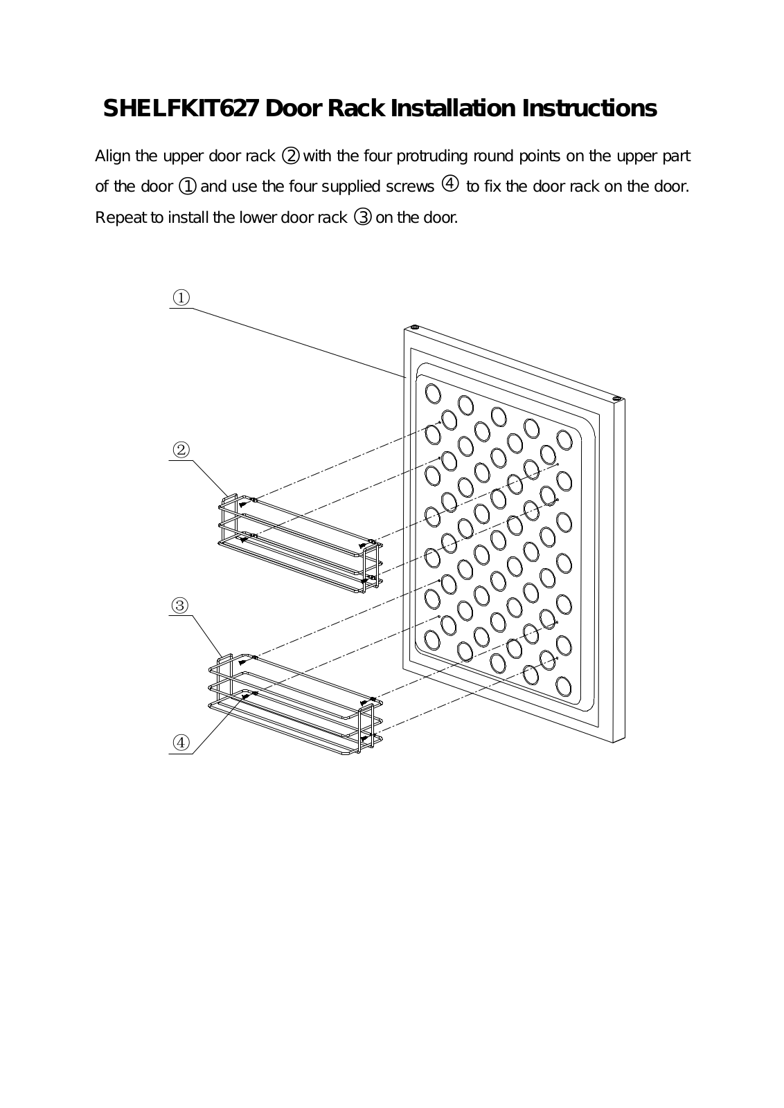 Summit SHELFKIT627 Manual - ManualMachine.com