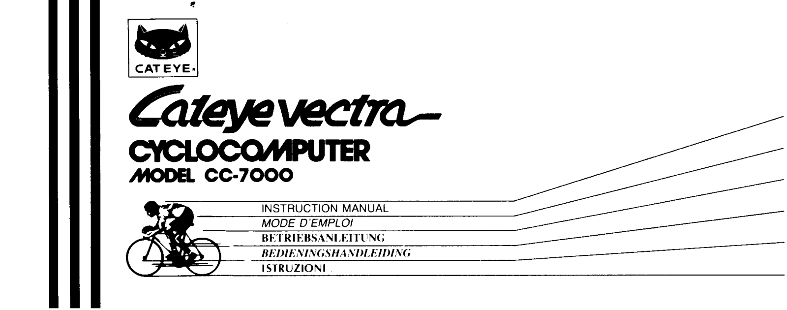 Cateye CC-7000 User Manual