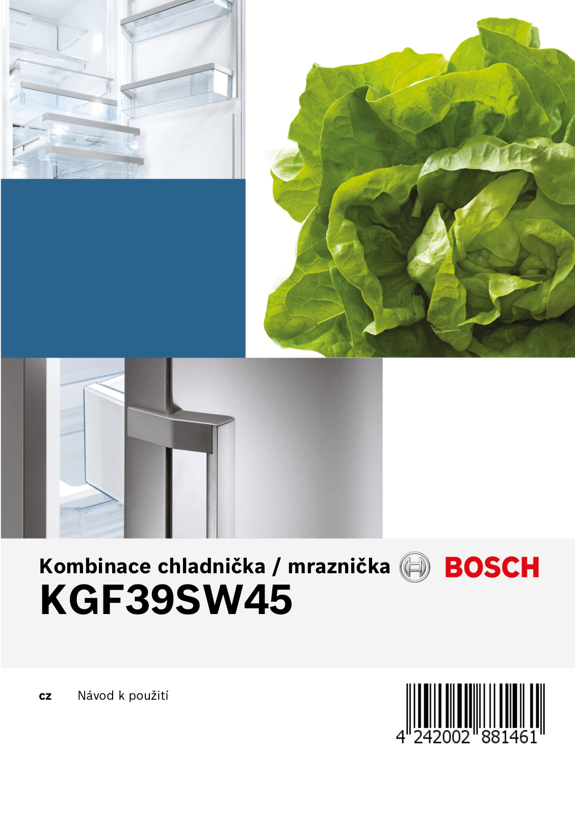 Bosch KGF39SW45 User Manual