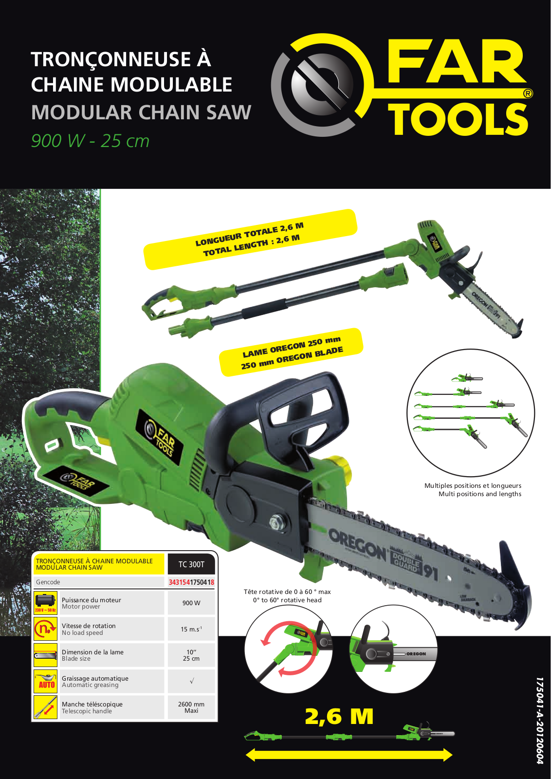 FARTOOLS TC 250T User Manual